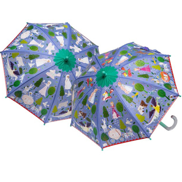 Floss & Rock Umbrella Princess - 66 cm x Ø 60 cm - Changes color