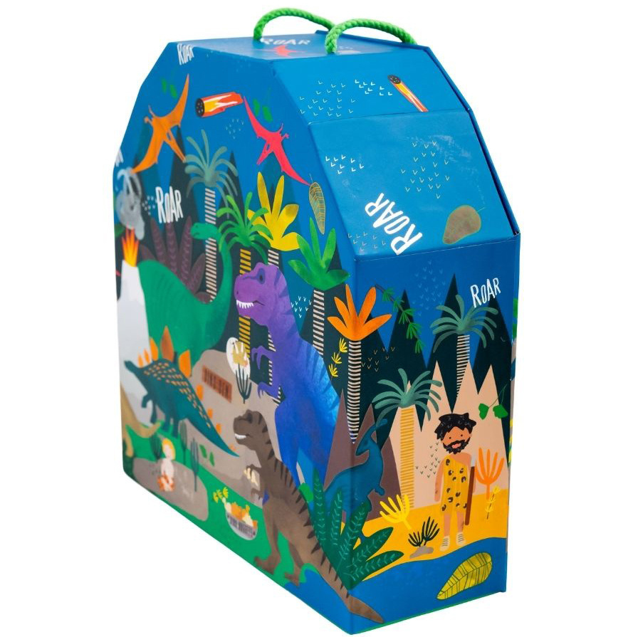 Floss & Rock Playbox Dino - 28.5 x 27.5 x 10 cm