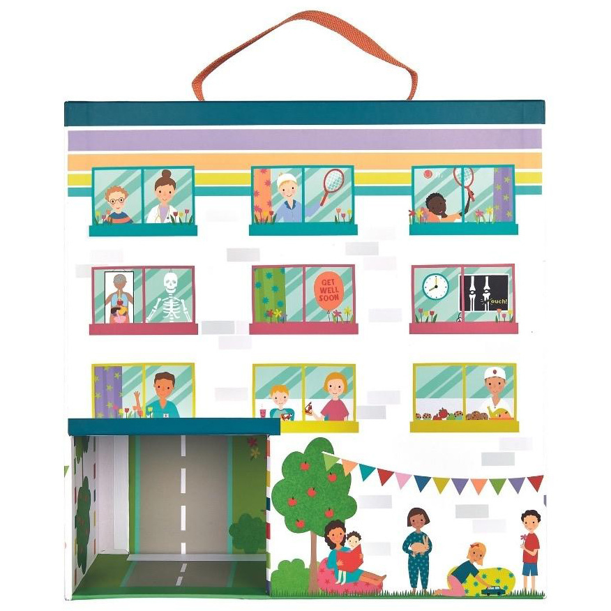 Floss & Rock Playbox Hospital - 22 x 29 x 10 cm