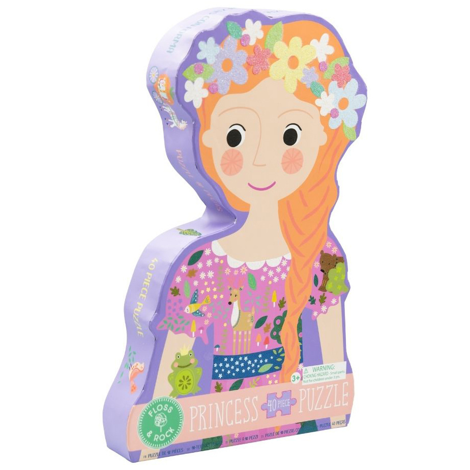 Floss & Rock Puzzle, Fairytale - 40 pieces - approx. 34 x 61 cm
