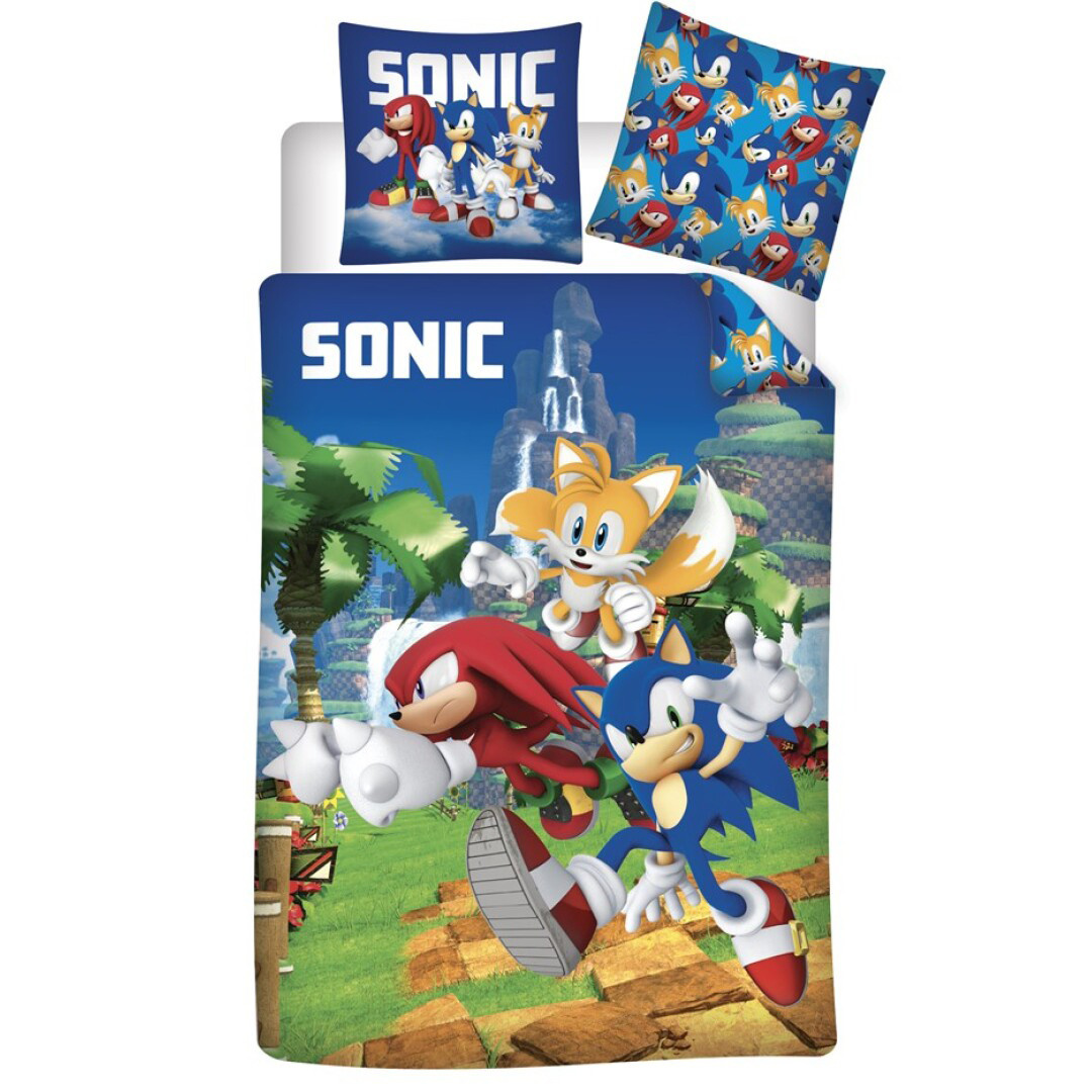 Sonic Dekbedovertrek Friends - Eenpersoons - 140 x 200 cm - Polyester