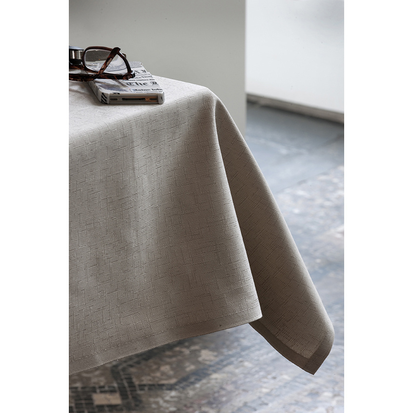 De Witte Lietaer Tablecloth, Sonora Ash - 140 x 250 cm - 100% Cotton
