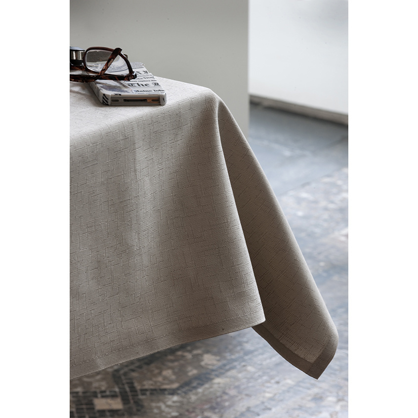 De Witte Lietaer Tablecloth, Sonora Flint - 140 x 250 cm - 100% Cotton