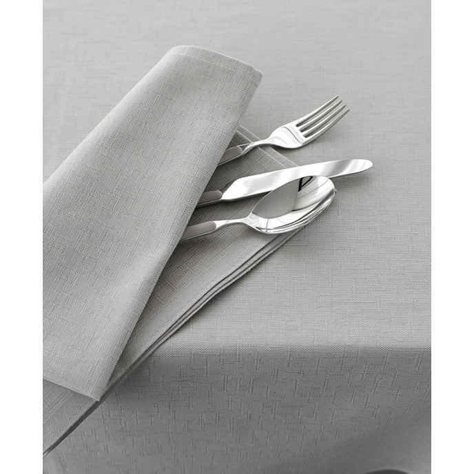 De Witte Lietaer Tablecloth, Sonora Pearl White - 160 x 310 cm - 100% Cotton