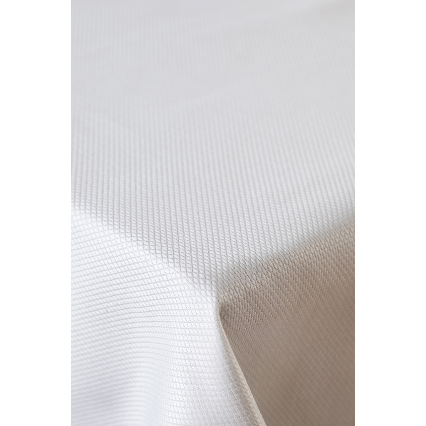 De Witte Lietaer Tablecloth, Kalahari White - 170 x 220 cm - 100% Cotton