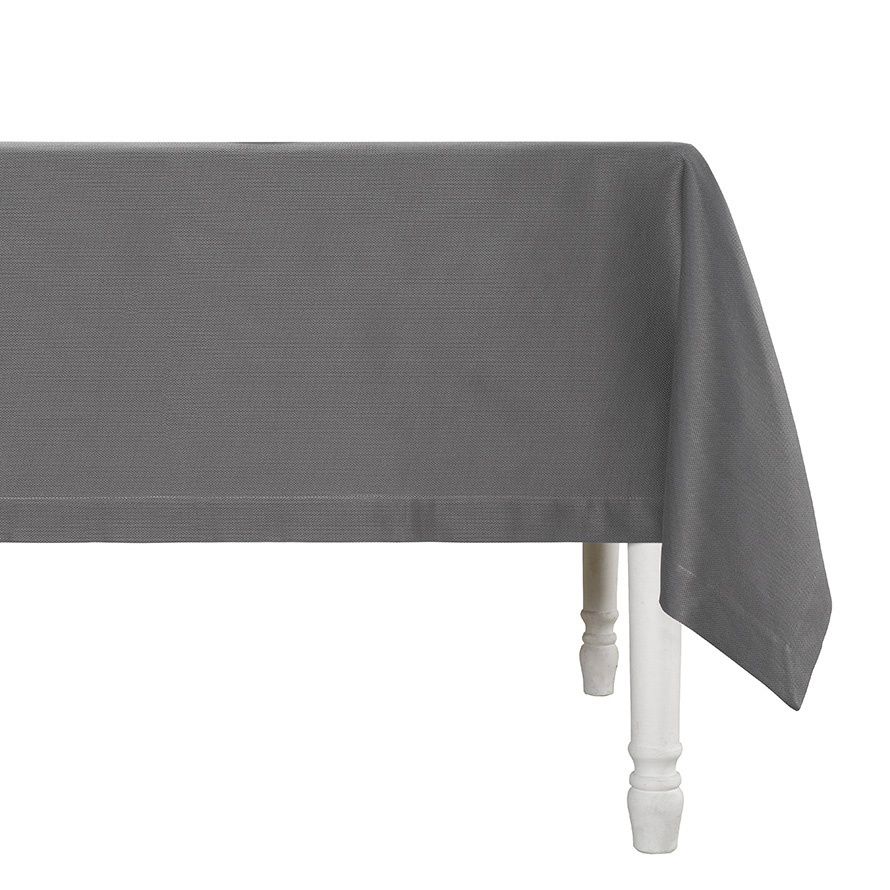 De Witte Lietaer Tablecloth, Kalahari Charcoal - 170 x 220 cm - 100% Cotton