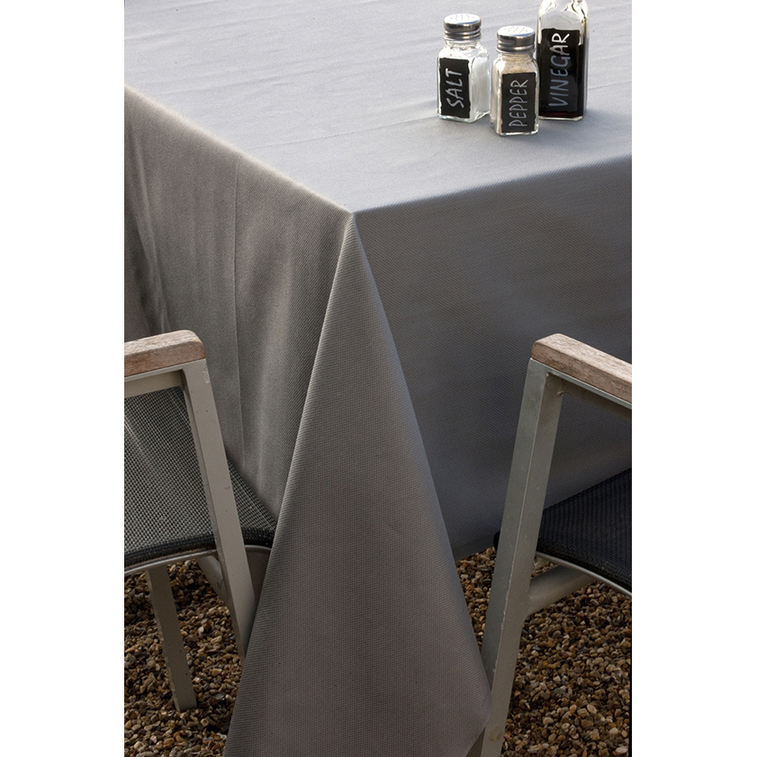 De Witte Lietaer Tablecloth, Kalahari Charcoal - 170 x 260 cm - 100% Cotton
