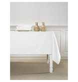De Witte Lietaer Tablecloth, Kalahari White - 170 x 360 cm - 100% Cotton