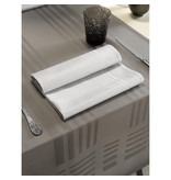 De Witte Lietaer 4 Napkins Deauville White - 51 x 51 cm - 100% Cotton