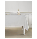 De Witte Lietaer Tablecloth, Kalahari Grey/White - 170 x 310 cm - 100% Cotton