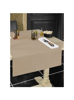 De Witte Lietaer Tablecloth Gibson Sand 145 x 220 cm Polyester