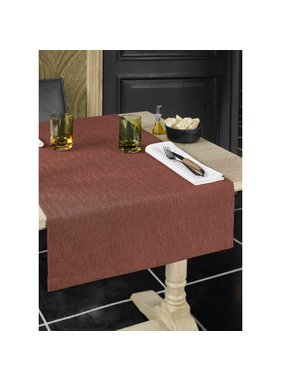 De Witte Lietaer Tablecloth Gibson Terracotta 145 x 220 cm Polyester