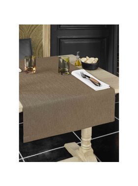 De Witte Lietaer Tablecloth Gibson Walnut 145 x 220 cm Polyester