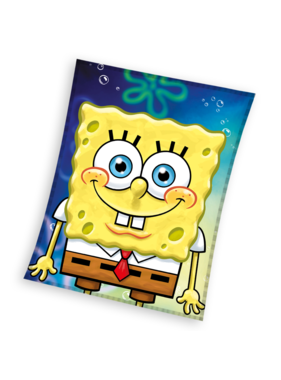 SpongeBob Fleece blanket Smile 110 x 140 cm Polyester