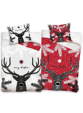 Kerst Duvet cover Reindeer 140 x 200 cm Cotton