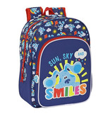 Blue's Clues Backpack, Sun Sky and Smiles - 34 x 26 x 11 cm - Polyester