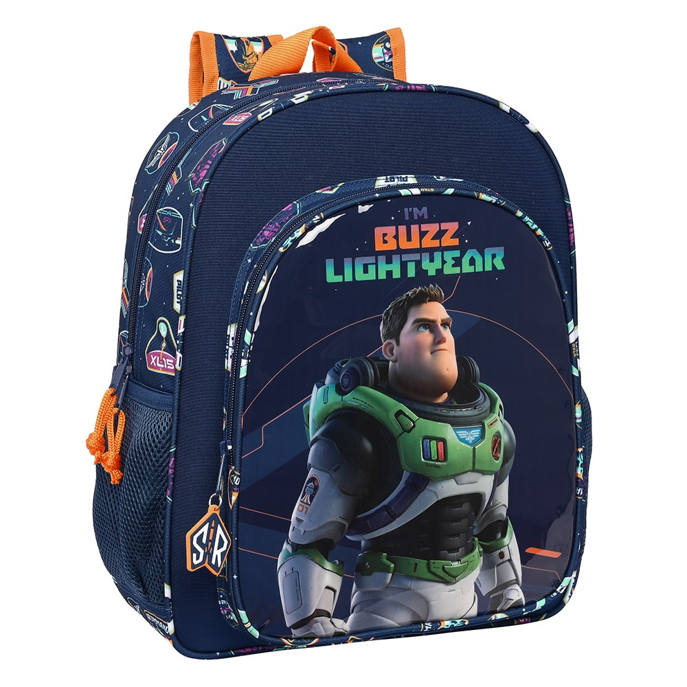 Buzz Lightyear Backpack, Star Command - 38 x 32 x 12 cm - Polyester