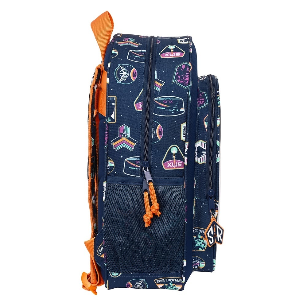 Buzz Lightyear Backpack, Star Command - 38 x 32 x 12 cm - Polyester