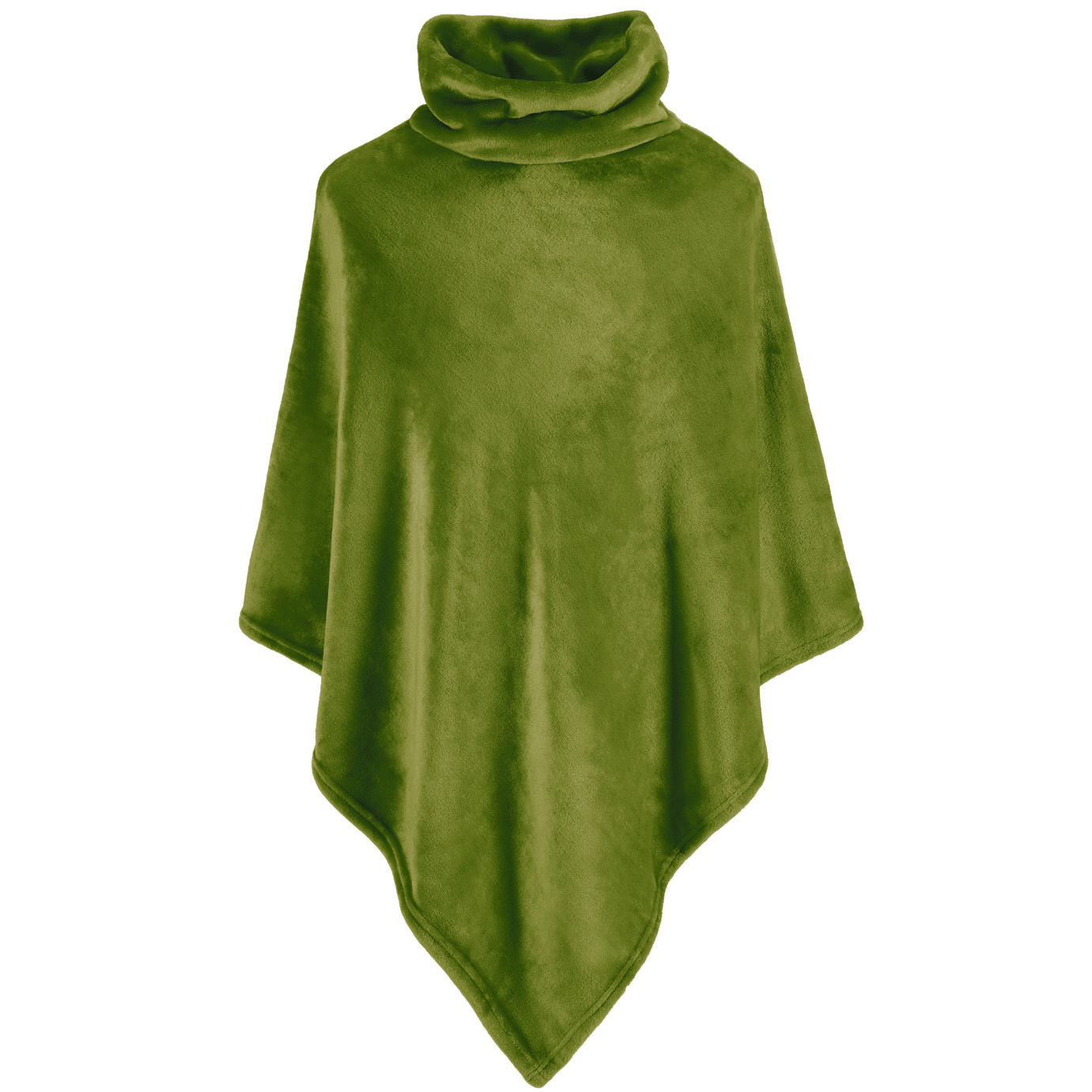 Moodit Poncho Fleece, Cactus Groen - 80 x 80 cm - Polyester