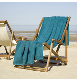 De Witte Lietaer Beach towel Helene Lake Green 100 x 200 cm - Cotton