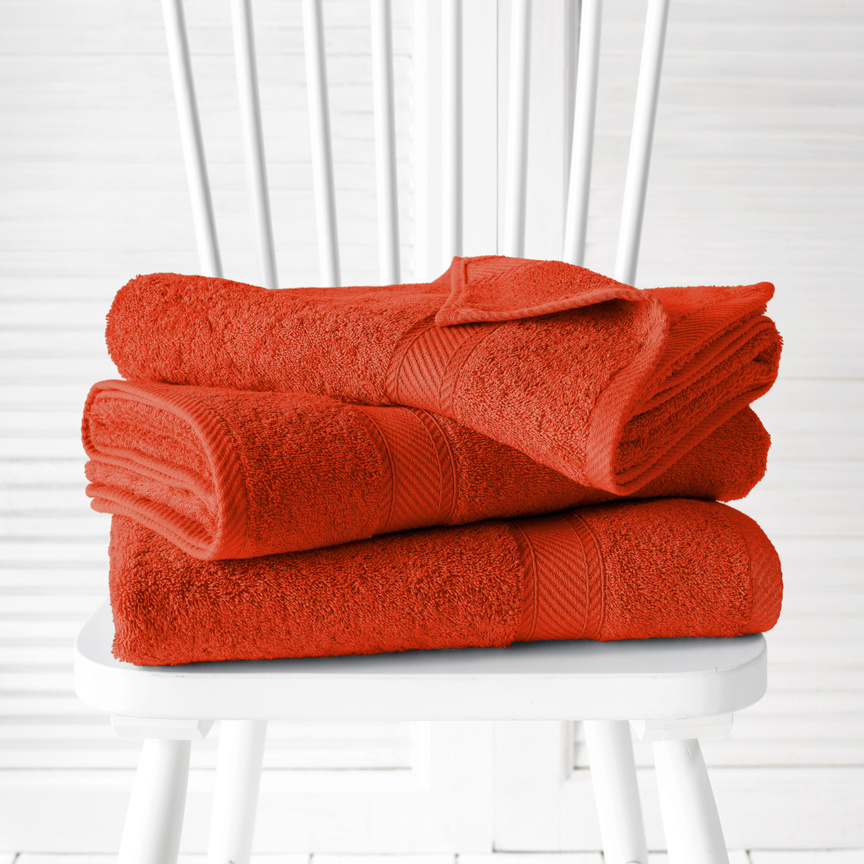 De Witte Lietaer Shower towels Helene Tiger 70 x 140 cm - 3 pieces - Cotton