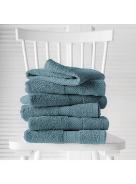 De Witte Lietaer Guest towels Helene Arctic 6 pieces