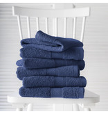 De Witte Lietaer Guest towels Helene Blue Indigo 15 x 21 cm - 6 pieces - Cotton
