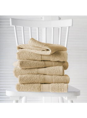 De Witte Lietaer Towels Helene Sand 6 pcs