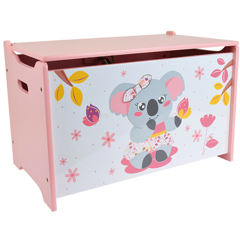 Mimi Koala Toy box, Pink -W58 x L36 x H40 - MDF