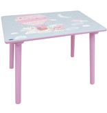 Peppa Pig Table with chair, Dream - 41.5 x 60 x 40 + 49.5 x 31.5 x 31 cm - MDF