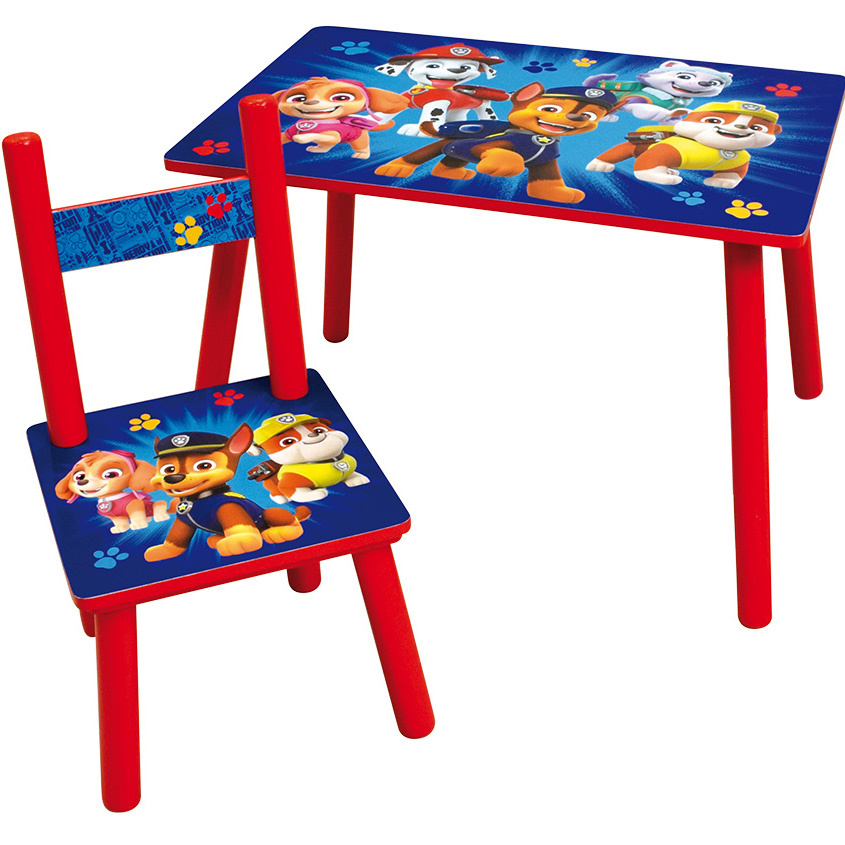 envelop punch Daarom PAW Patrol Tafel met 1 stoel, 2delige set - Merchandise Fever BV