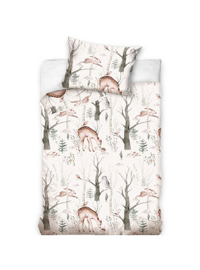 Animal Pictures BABY duvet cover Deer 100 x 135 cm Cotton