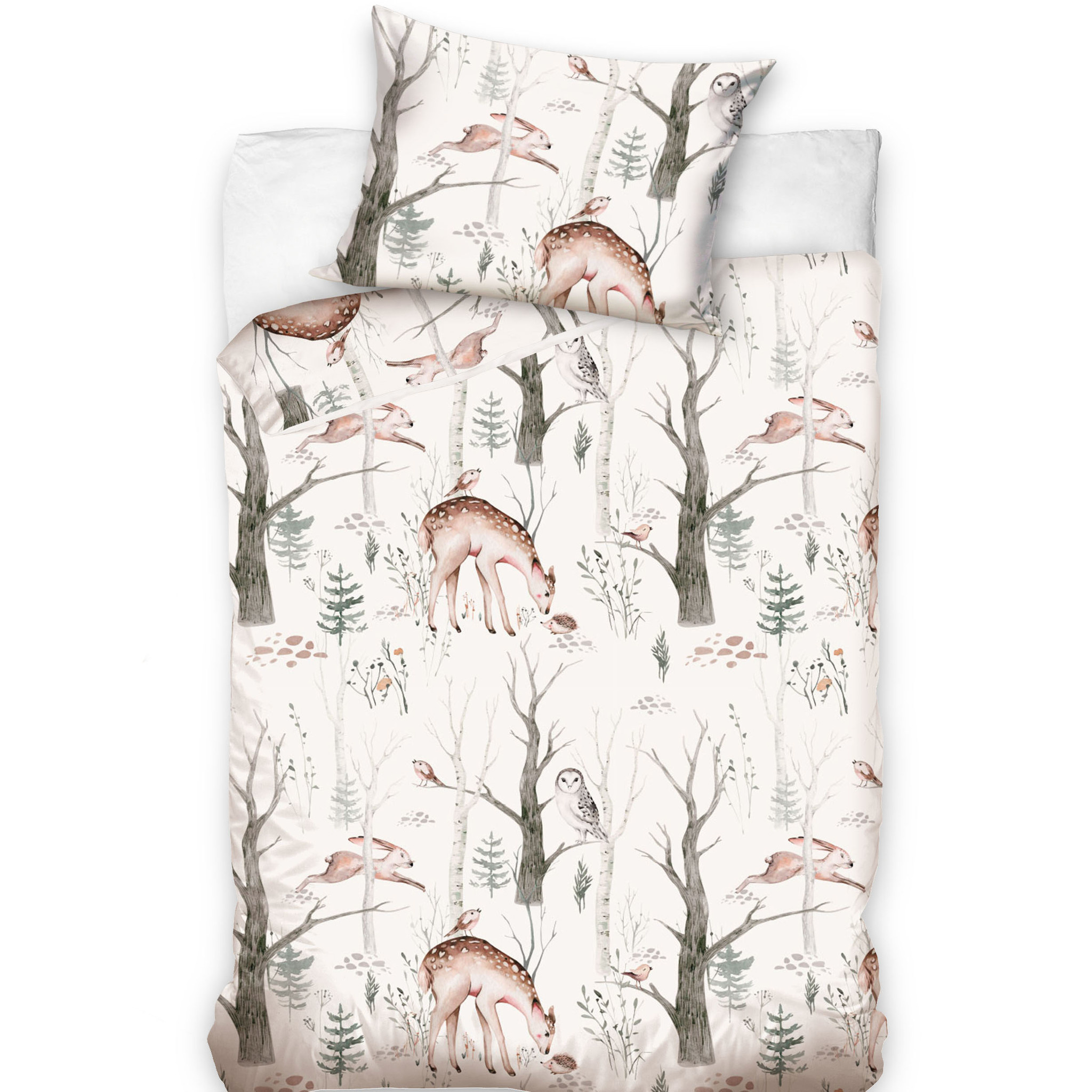 Animal Pictures BABY Duvet cover, Deer - 100 x 135 cm - Cotton