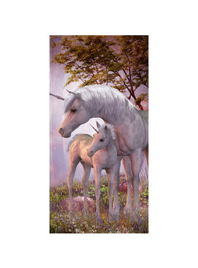 Animal Pictures Beach towel Unicorn 70x140 cm Cotton