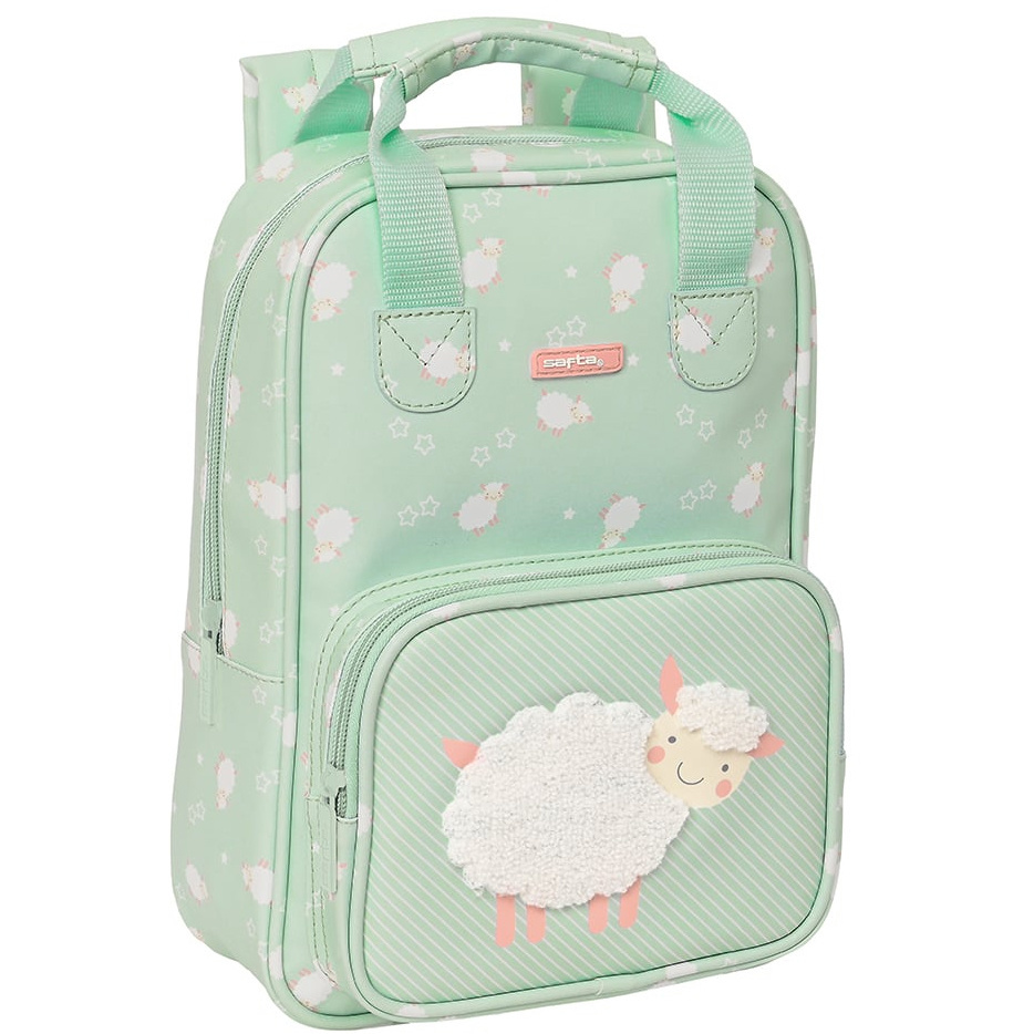 Safta Toddler backpack, Sheep - 28 x 20 x 8 cm - Polyester