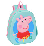Peppa Pig Backpack, 3D - 35 x 27 x 10 cm - Polyester