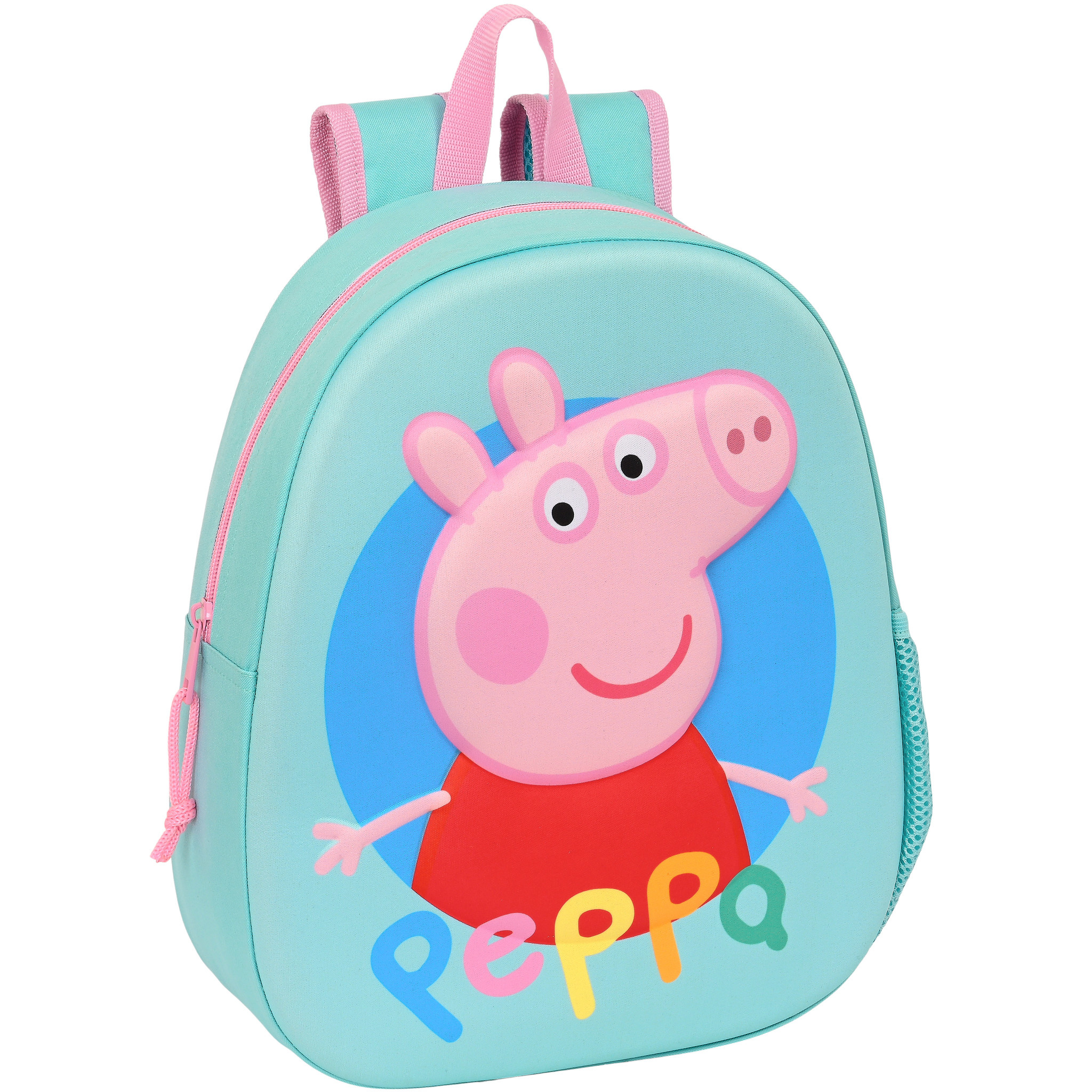 Peppa Pig Backpack, 3D - 35 x 27 x 10 cm - Polyester