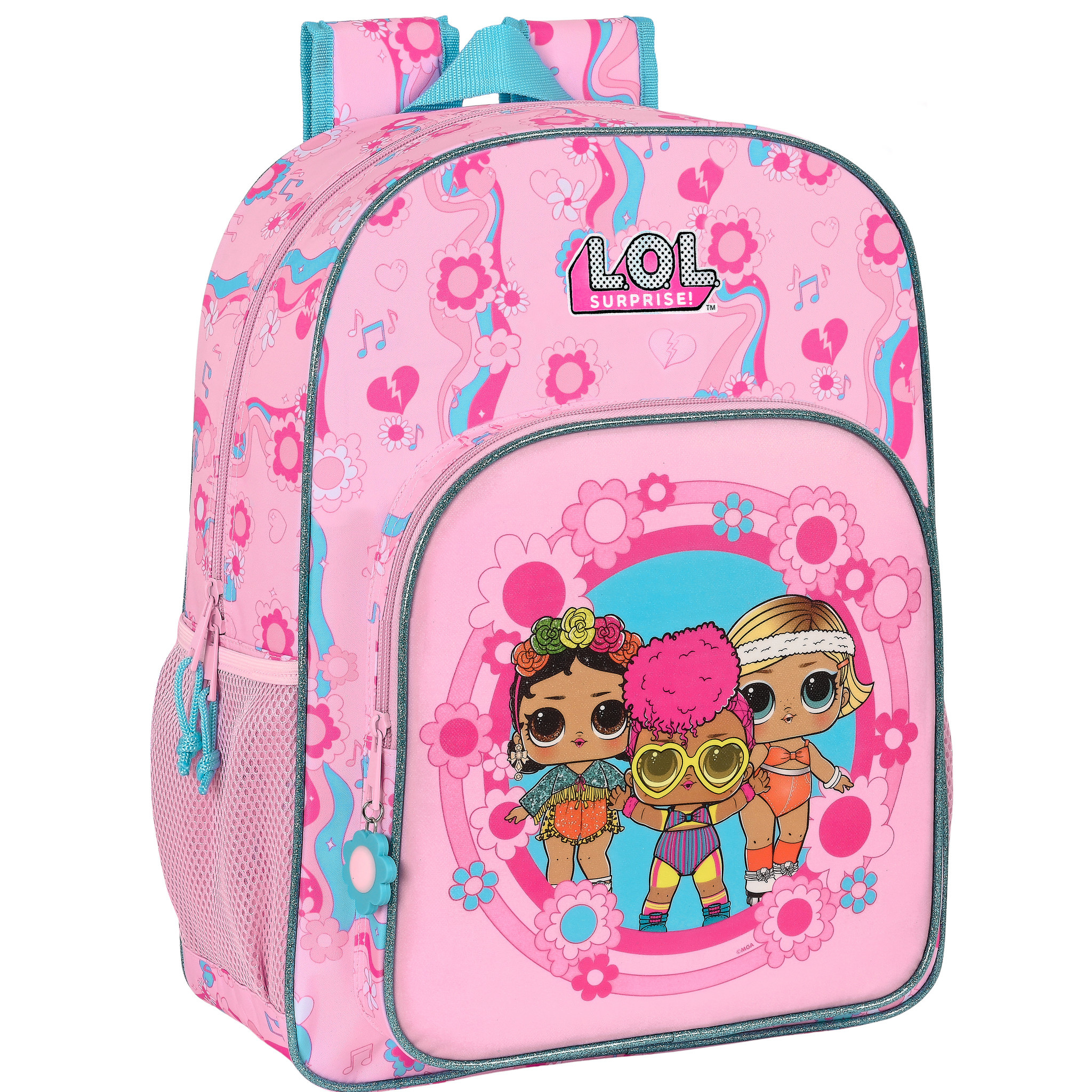 L.O.L. Surprise Backpack, Glow Girl - 42 x 33 x 14 cm - Polyester