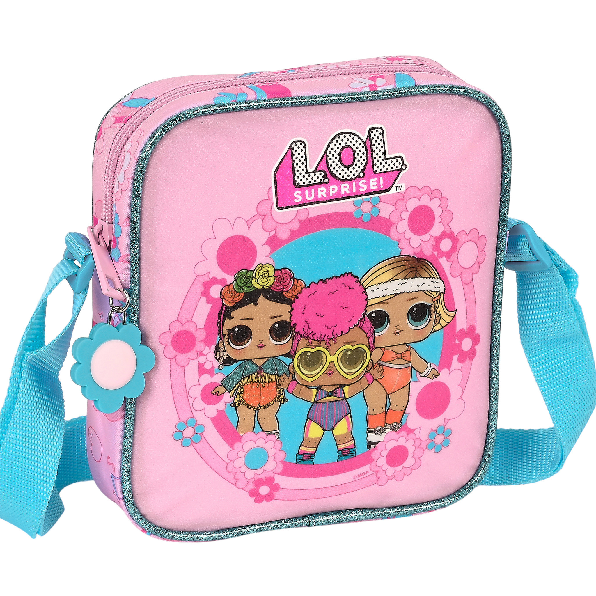 L.O.L. Surprise Mini Shoulder Bag, Glow Girl - 18 x 16 x 4 cm - Polyester