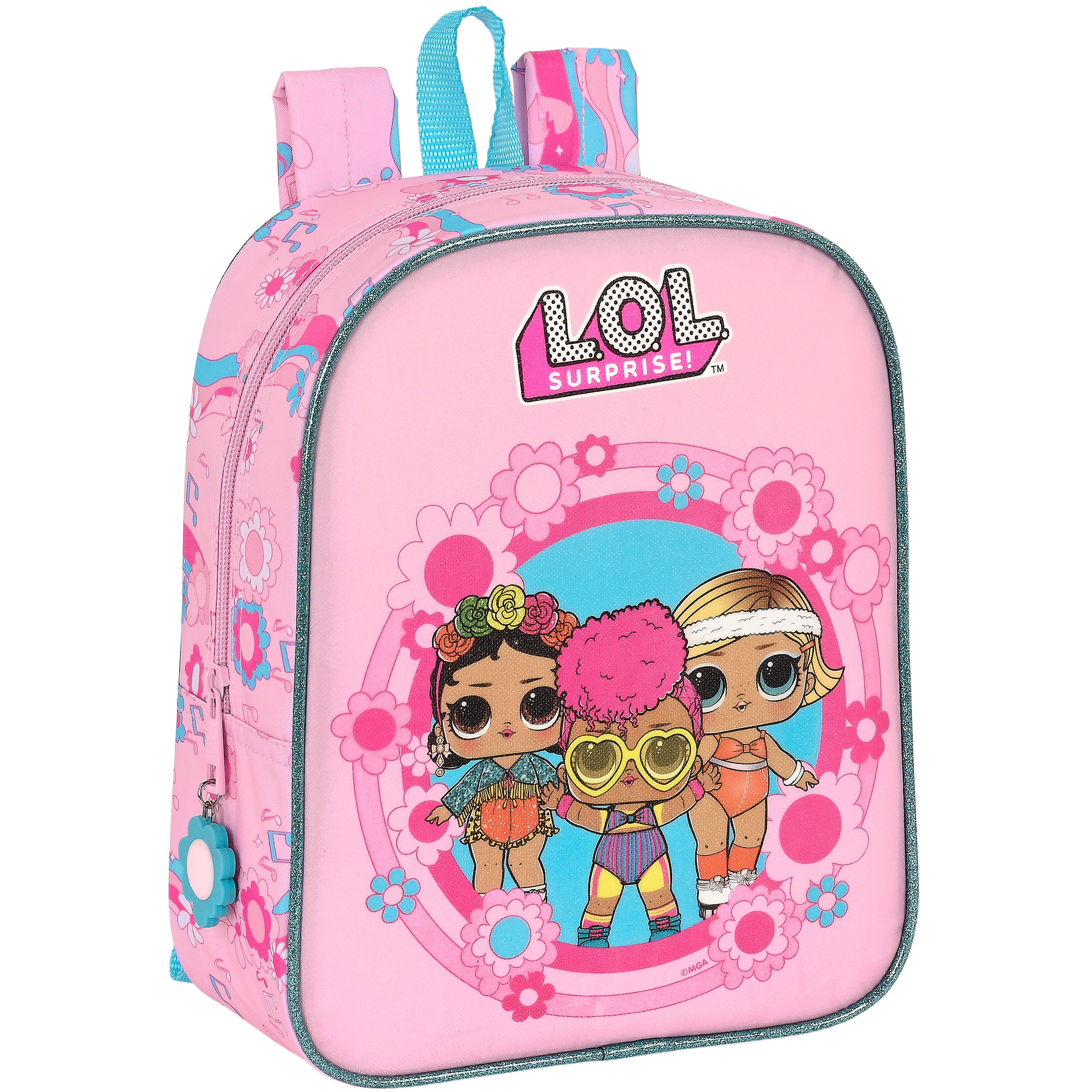 L.O.L. Surprise Peuterrugzak, Glow Girls - 27 x 22 x 10 cm - Polyester