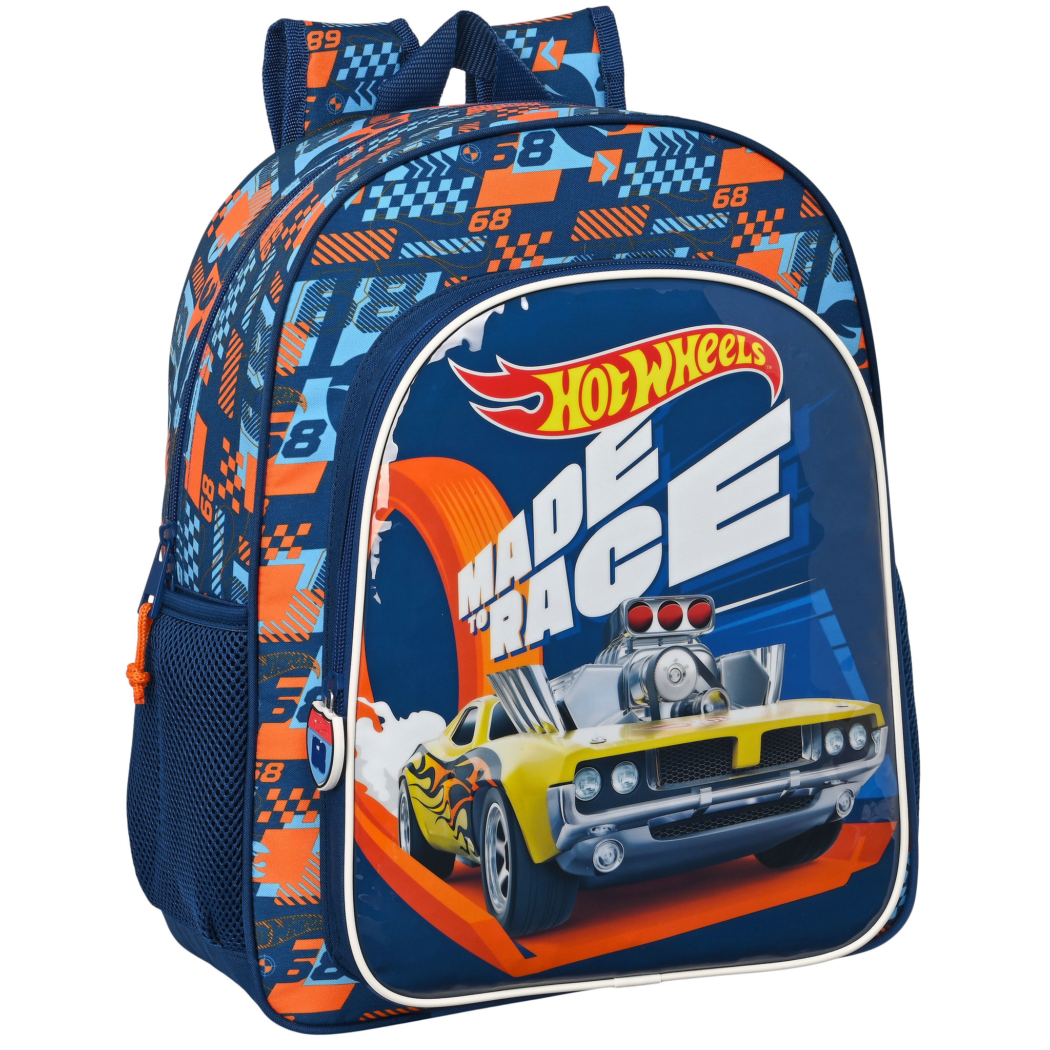 Hot Wheels Backpack, Speed Club - 38 x 32 x 12 cm - Polyester