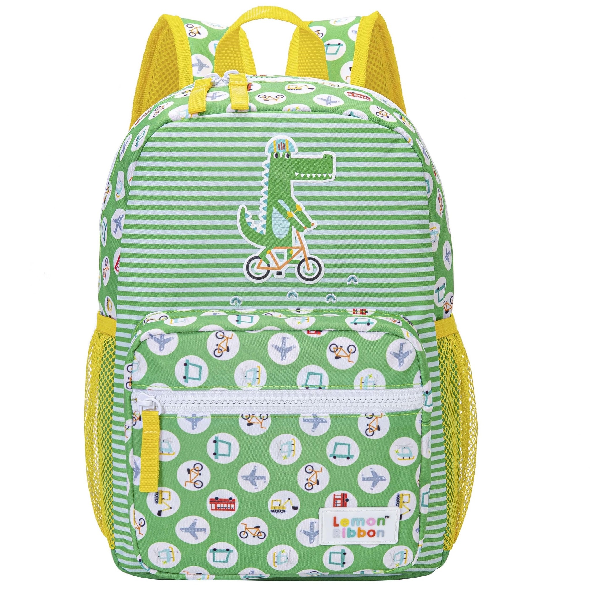 Lemon Ribbon Toddler Backpack, Croc - 32.5 x 22 x 11 cm - Polyester