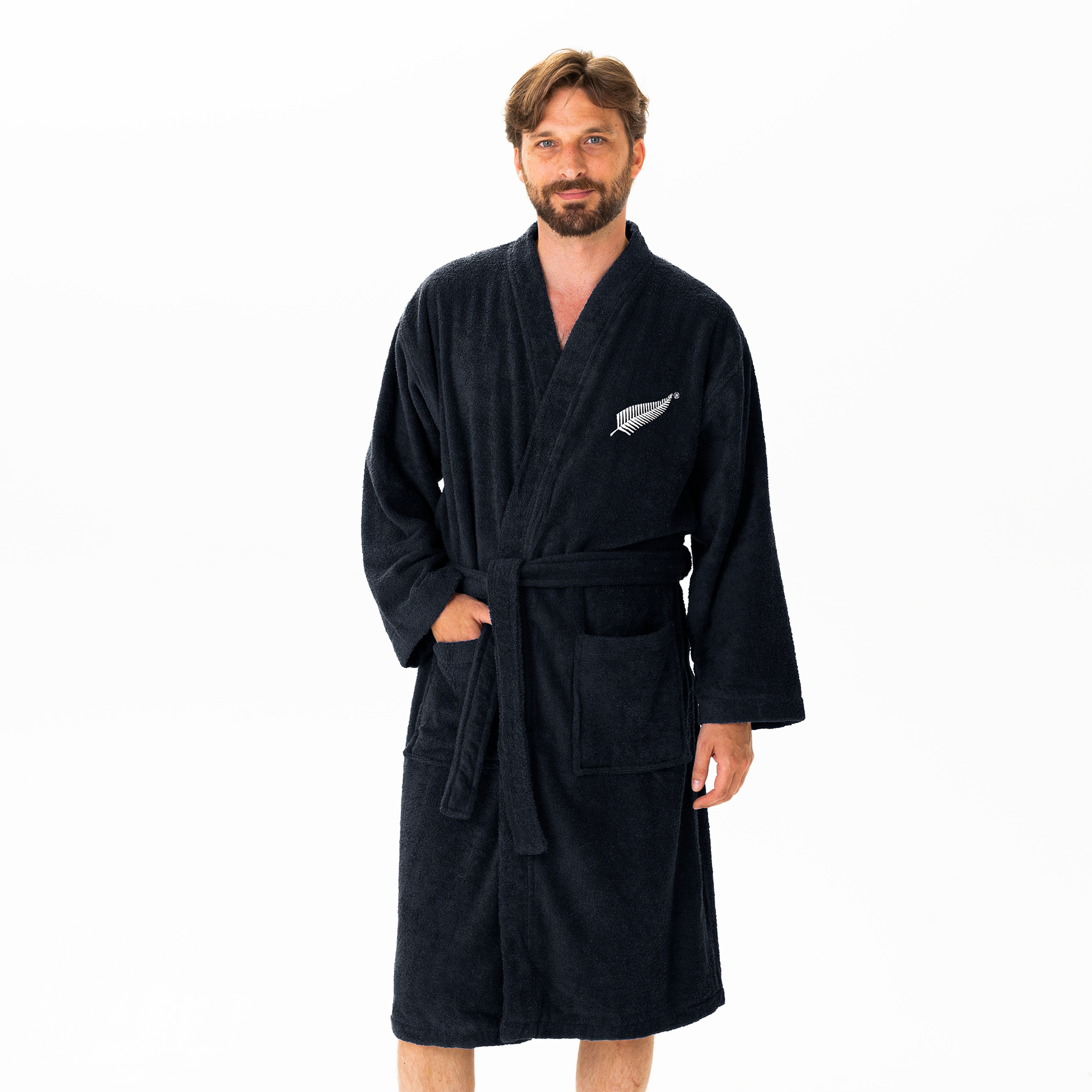 All Blacks Bathrobe New Zealand - Large - Men - Cotton