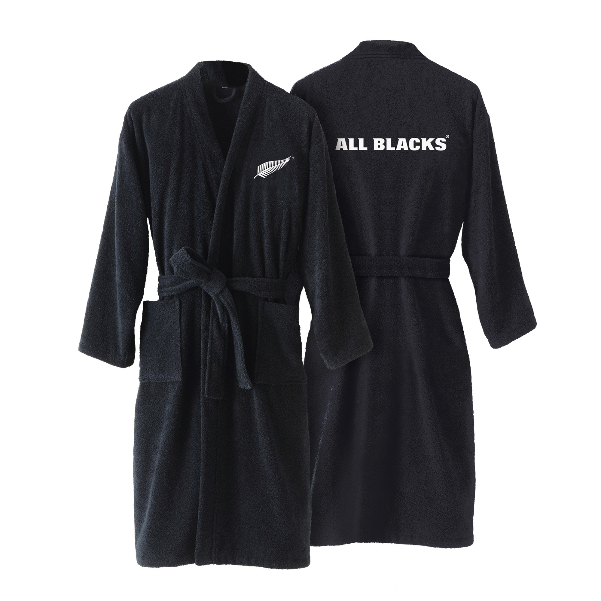 All Blacks Badjas New Zealand - Medium - Heren - Katoen