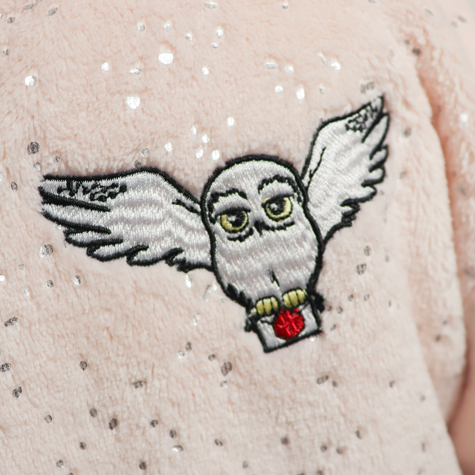 Harry Potter Badjas, Hedwig - 6/8 jaar - 100% Polyester