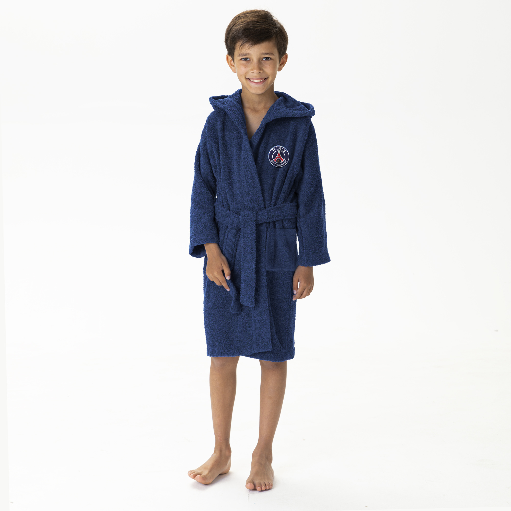 Paris Saint Germain Bathrobe Lignes - 10/12 years - Cotton