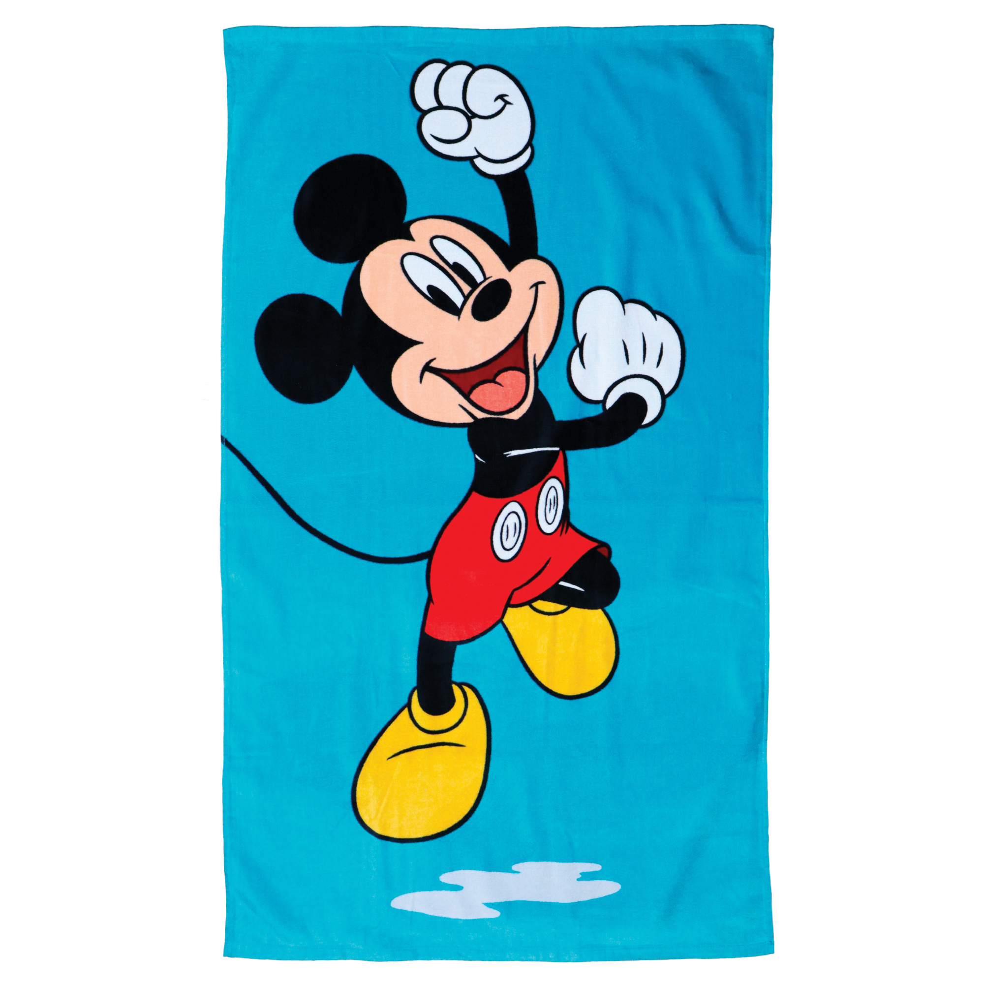 Disney Mickey Mouse Beach towel, Blue - 70 x 120 cm - Cotton