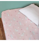 Disney Aristocats Fitted sheet Love - Single - 90 x 190/200 cm - Cotton