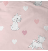 Disney Aristocats Hoeslaken Love - Eenpersoons - 90 x 190/200 cm - Katoen