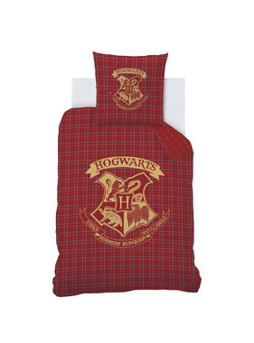 Harry Potter Dekbedovertrek Tartan 140 x 200 cm Katoen